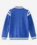 Andrew Koji Street Fighter Event Blue Varsity Jacket
