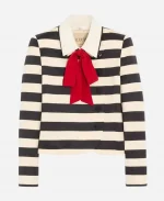 Anne Hathaway The Devil Wears Prada 2 Press Tour Cropped Jacket