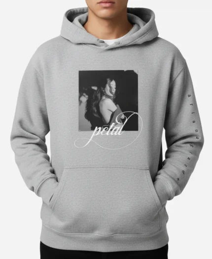 Ariana Grande 2026 Petal Grey Hoodie