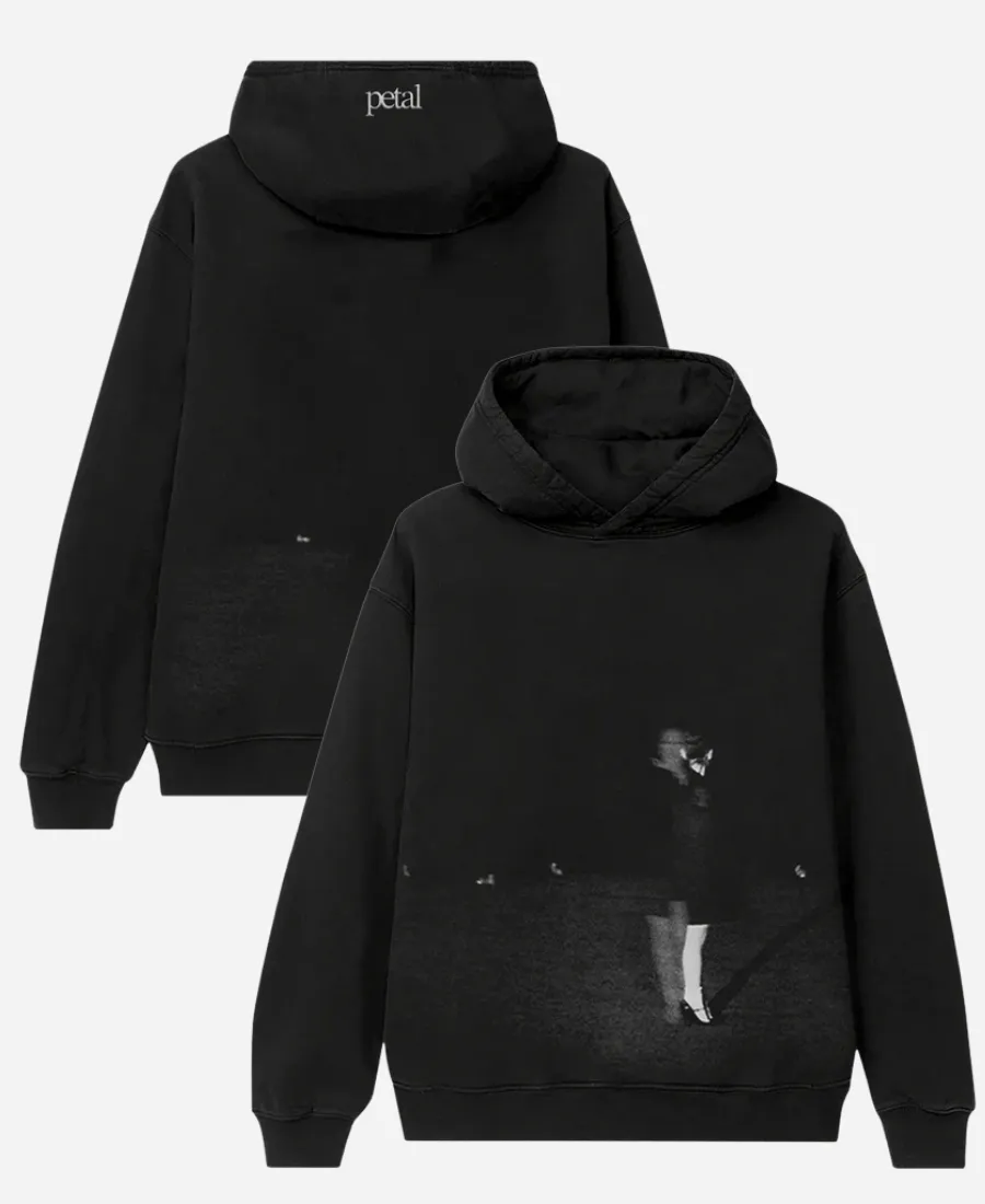 Ariana Grande Petal Bunnies Black Hoodie Ariana Grande Petal Bunnies Black Hoodie