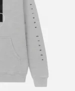 Ariana Grande Petal Hoodie In Grey