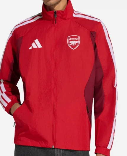 Arsenal FC 2627 Home Anthem Red Jacket