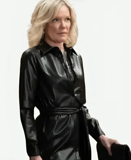 Ava Jerome General Hospital Leather Coat