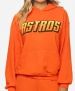 Unisex Aviator Nation x MLB 2026 Houston Astros Orange Pullover Hoodie