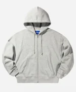 Awake NY Fergie Baby Plain Jane Grey Zip Hoodie