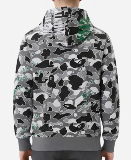 BAPE x Hidden 2026 STA Camo Tiger Full Zip Fleece Hoodie