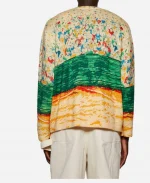BODE Slugger Multicolor Wool Cardigan