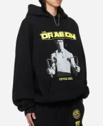BRUCE LEE x LỰU ĐẠN 2026 Black Oversized Hoodie
