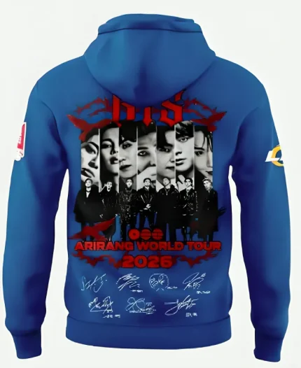 BTS Arirang World Tour 2026 Rams Hoodie For Sale