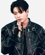 BTS Arirang World Tour 2026 Stanford Jungkook Biker Jacket