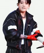 BTS Arirang World Tour Stanford Jungkook Black Jacket