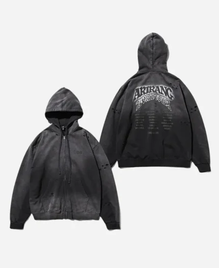BTS Arirang Zip Up Hoodie