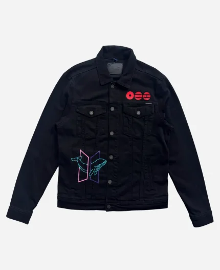 BTS Mic Drop 2026 BT21 Denim Jacket