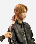 Jimin BTS Spotify Event 2026 Leather Jacket