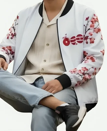 Cherry Blossom Bomber Jacket