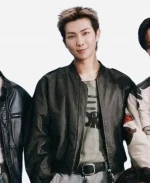 BTS x Spotify Event Normal 2026 RM Black Bomber Jacket