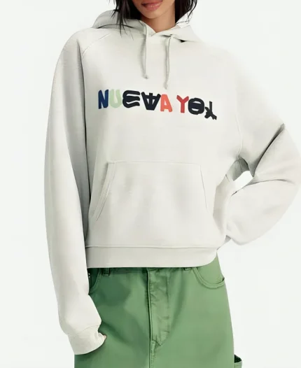 Bad Bunny X Zara Benito Antonio NUEVAYoL Patch Grey Hoodie