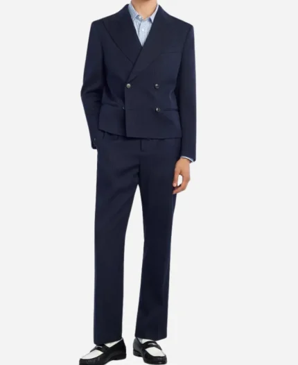 Bad Bunny x Zara Benito Antonio 2026 Double-Breasted Pinstripe Suit