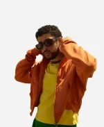 Zara Benito Antonio SS26 Orange Full Zip Hoodie