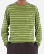 Benito Antonio 2026 Embraided Pocket Striped T-Shirt