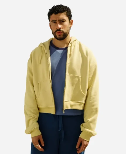 Bad Bunny x Zara Benito Antonio Hoodie In Yellow