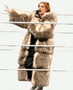 Becky Lynch Monday Night RAW 2026 Fur Coat