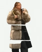 Becky Lynch Monday Night RAW 2026 Fur Coat - Jacket Era