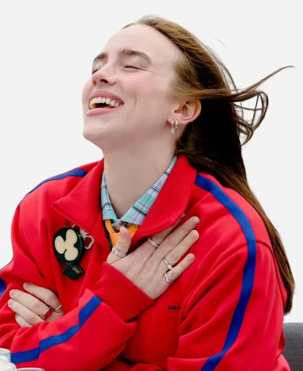 Billie Eilish 2026 Capital FM Red Jacket