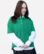Billie Eilish LA 2026 Green Polo Shirt