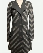 Blake Lively Tv Series Gossip Girl S05 Serena van der Woodsen Belted Mohair Coat