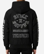 Born X Raised x Terror Rocker Black Hoodie