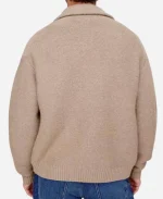 Braden Rumfelt American Idol S24 Sweater Biege Jacket