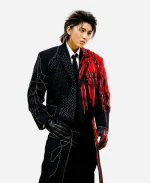 Cai Xukun 2026 Met Gala Black & Red Suit