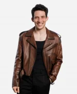 Challengers Josh O’Connor Brown Leather Jacket