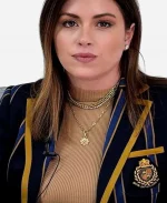 Chloe Melas The Today Show 2026 Striped Blazer