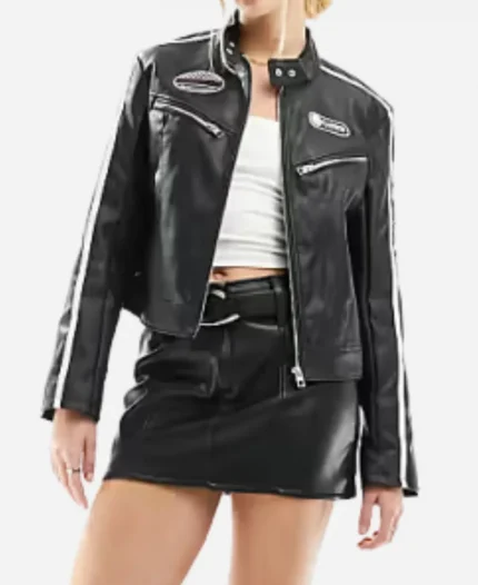 Courtney Green TOWIE S36 Leather Jacket