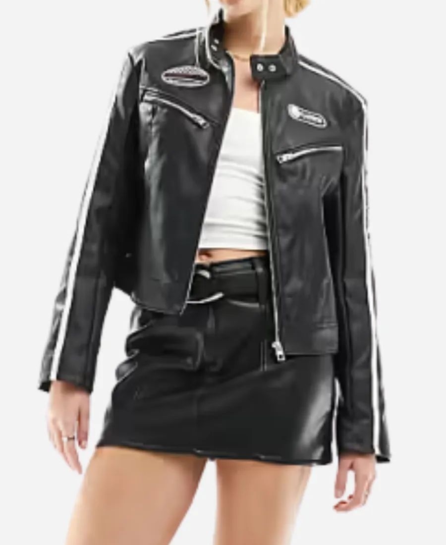 Courtney Green TOWIE S36 Leather Jacket Courtney Green TOWIE S36 Leather Jacket