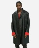 Damson Idris 2026 Met Gala Leather Coat