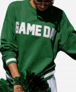 Devyn Game Day Sweatshirt In Green