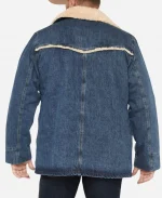 Dolly Marshals S01 Sherpa Trim Denim Jacket