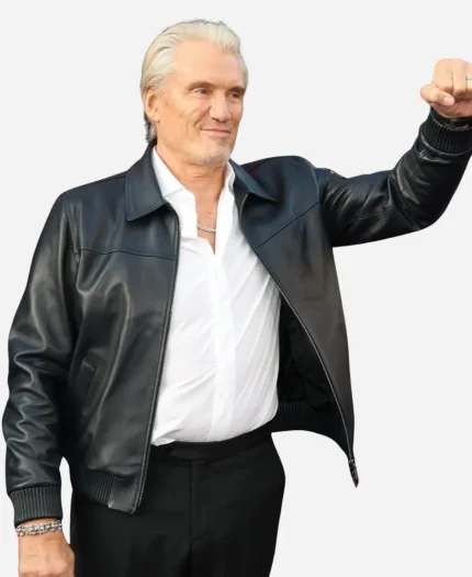 Dolph Lundgren Masters Of The Universe Premiere Leather Jacket
