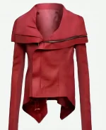 Dr. Roach Will Trent S04 Red Leather Jacket