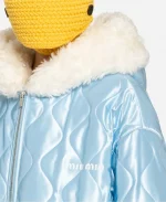 Drake Iceman Music Video Shooting Light Blue Jacket