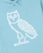 Drake OVO Iceman OG Blue Pullover Hoodie