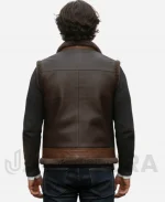 Jumanji 3 Dwayne Johnson Brown Leather Vest