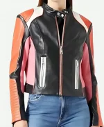 Elena Dionisi Tv Series Motorvalley S01 Giulia Michelini Leather Jacket