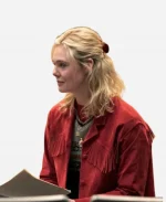 Elle Fanning Margo’s Got Money Troubles 2026 Fringe Jacket