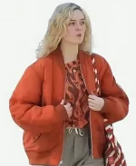 Elle Fanning Margo’s Got Money Troubles Bomber Jacket