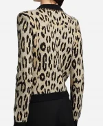 Elsbeth S03 Tracey Ullman Leapord Print Cardigan