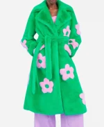 Elsbeth Tascioni TV Series Elsbeth Season 03 Carrie Preston Green Flower Coat